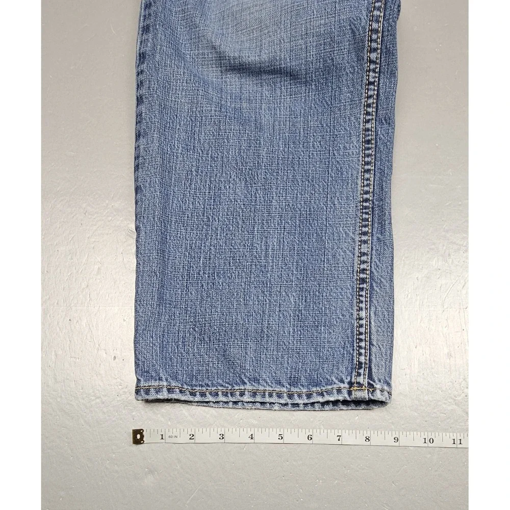 US‎ Polo Assn Jeans Men 32x32. Vintage Blue Baggy Denim Y2K 90's Embroidered